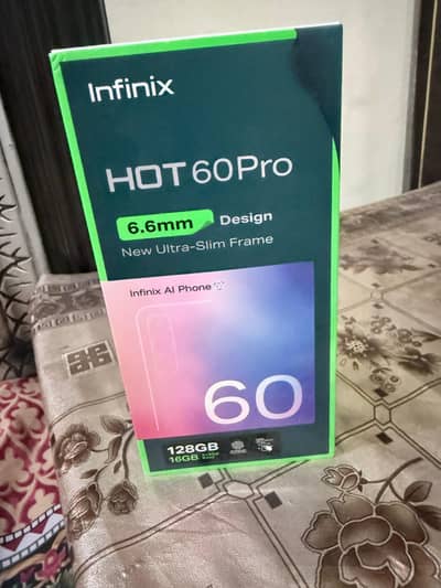 Infinx hot 60 pro only 10 day used