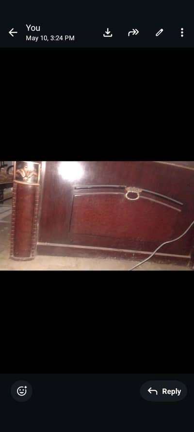 wooden office table full size
