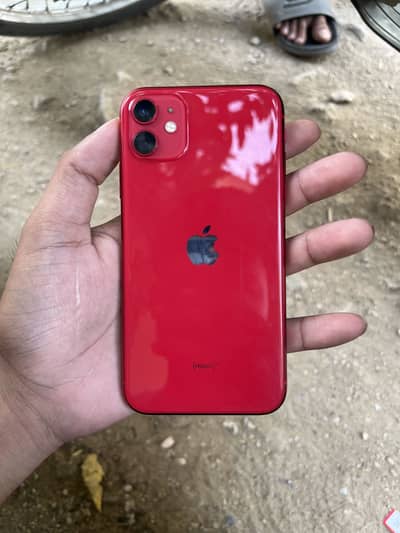 iPhone 11 - Red Color - New Condition 64Gb