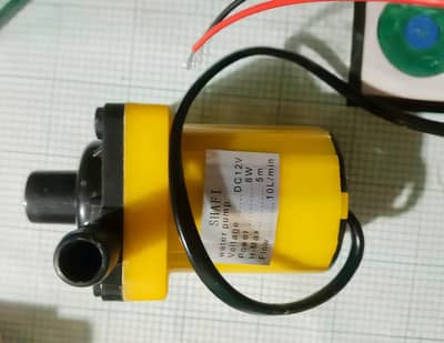 12 Volt water motor  & pump Original JD shafi For Air cooler