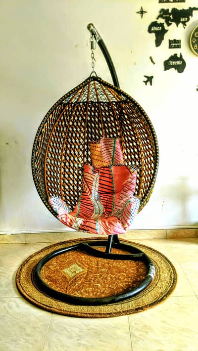 Egg Shape  Swing Jhoola for garden lawn and lounge