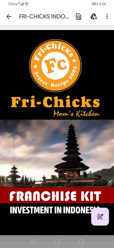 Fast Food Restaurant Franchise Opportunity – Indonesia