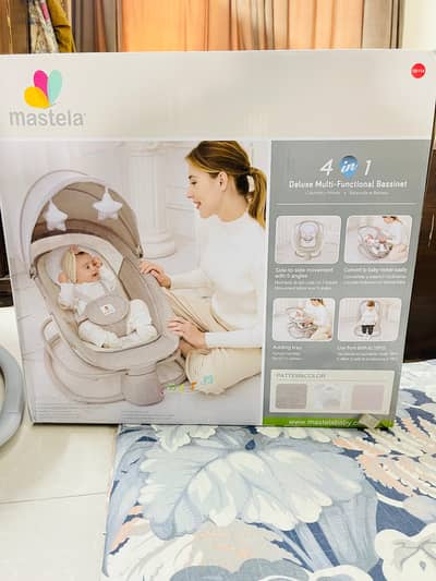 Mastela 4 in 1 Deluxe Multi-Functional Bassinet