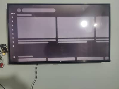 tcl 4k google t. v