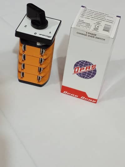 OPAS 4 Step Neutral Cut Cam Switch 63A | Available 32A, 40A, 50A, 80A