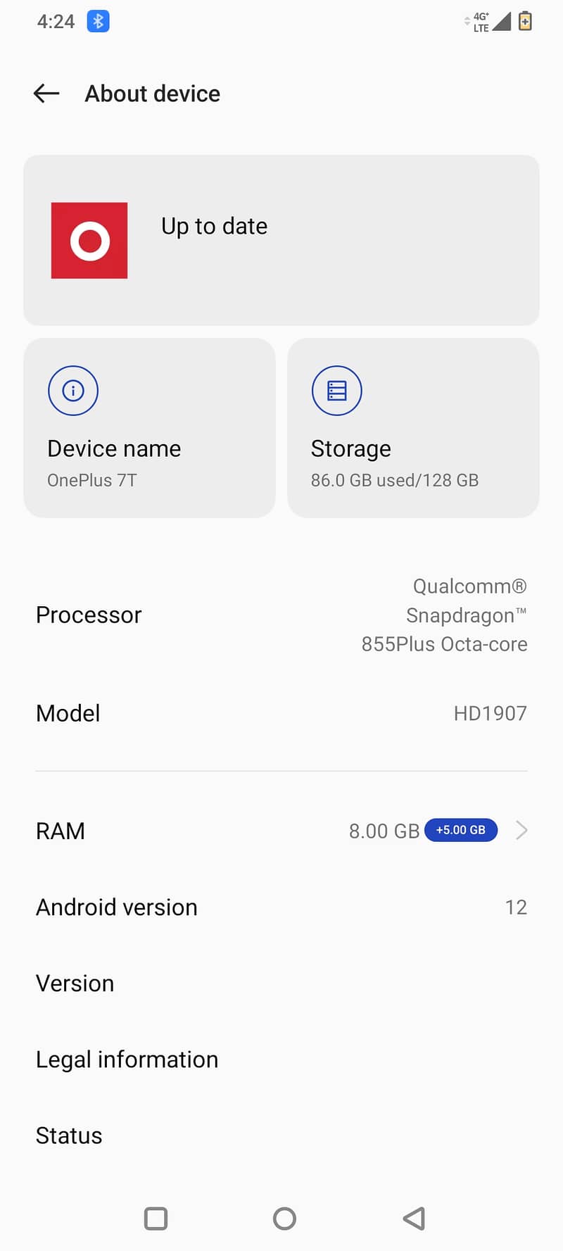 One Plus 7T 2