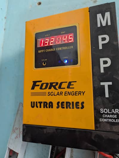 mppt 70 amp with inverter system completely 2 solar panels supported