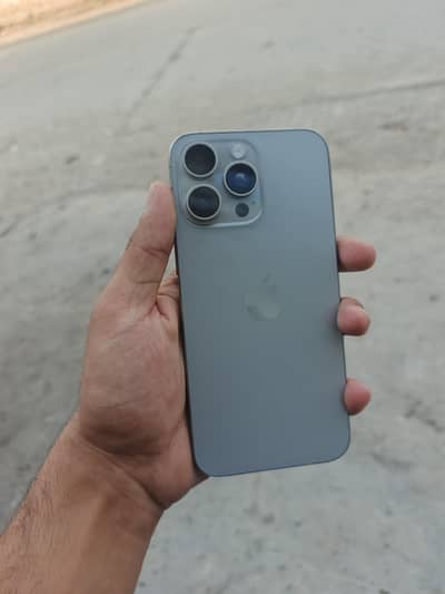 Iphone 15 Pro max non PTA factory unlock 256 Gp just back change