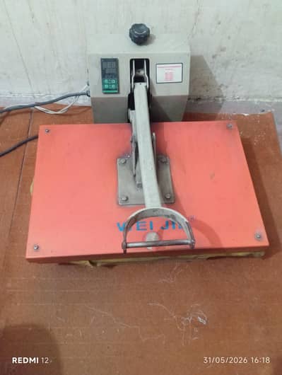 heat press machine  what's app 03481096582