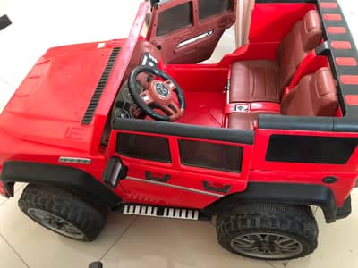 Kids Electric Jeep Car Battery Operated Ride Car Excellent Condition