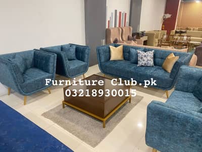 5 Seater 7 Seater Sofa Set Molti Foam - Puffy Sofa High back Sofa Set
