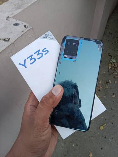 Vivo Y33s 8/128 total orignal with full Box charger
