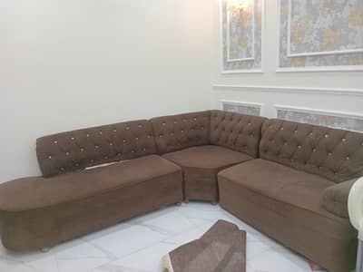 sofa with chairs