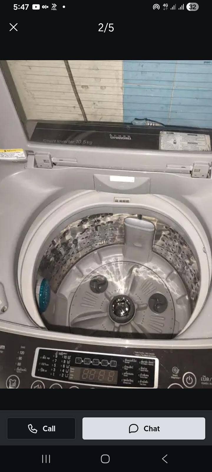 Automatic washing Machine haier 3