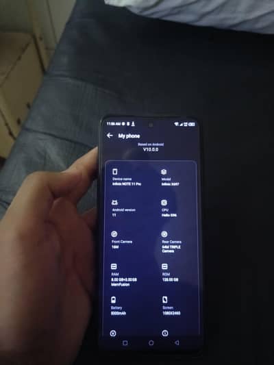 infinix note 11 pro 8/128