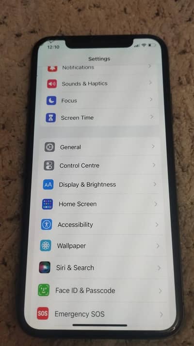 Apple iPhone X 64 GB PTA with box
