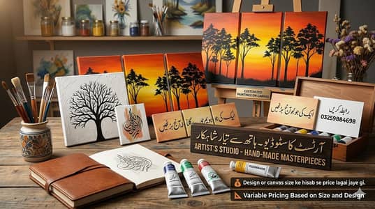 CUSTOMIZED PAINTINGS ON CANVAS
