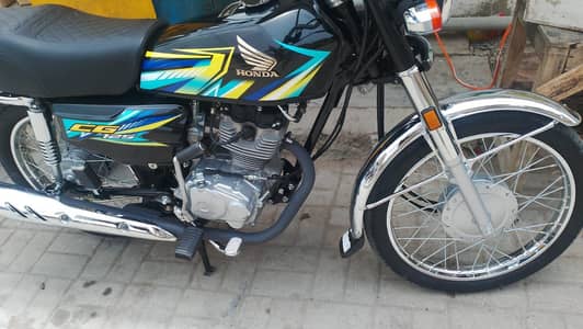 HONDA CG 125 APPLIED FOR LIKE A NEW BIKE