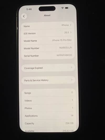 Apple iPhone 15 Pro Max