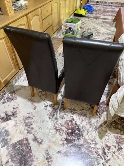 Uk imported 4 dinning chairs