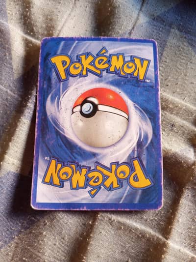 Pikachu Pokemon card