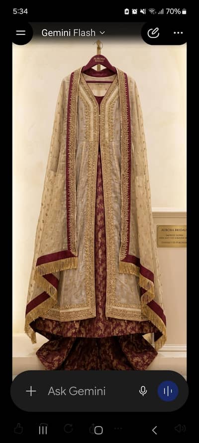 bridal dress