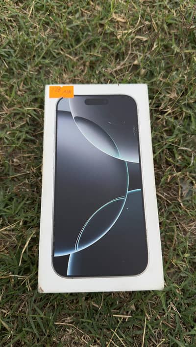 Apple iPhone 16 Pro 128 GB JV with box and cable