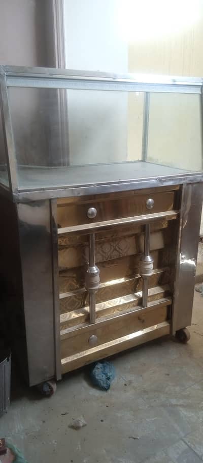 Steel counter