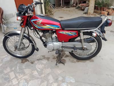 Honda Cg 125 18 model total genuine