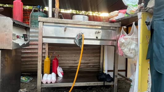 Hot plate Aone Condition with 3 burner plate