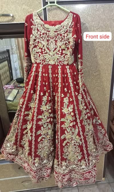 Fresh red bridal Maxi