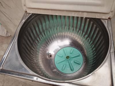 Super Asia Steel Body Washing Machine - 10 KG - واشنگ مشین