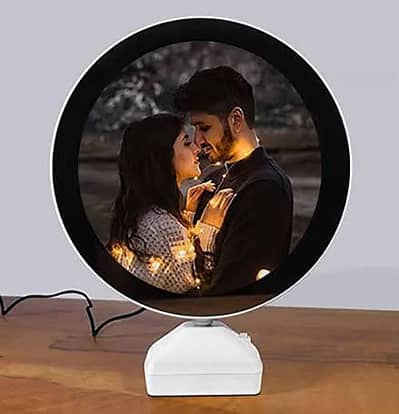 Magic miror photo frame