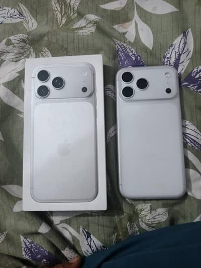 17 pro max jv condition 10/10 silver