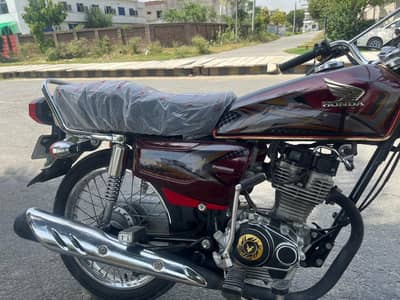 honda 125 25 model good condition