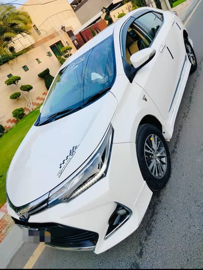 Toyota Corolla GLI 1.3 MANUAL 2018/19 (SUPER WHITE)-TOTAL GENUINE