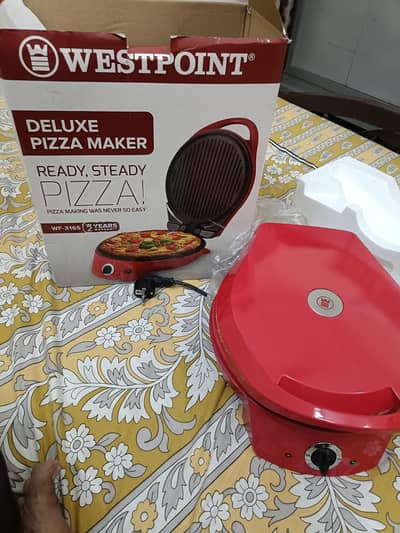 Westpoint Deluxe Pizza Maker WF-3165 (Unused)