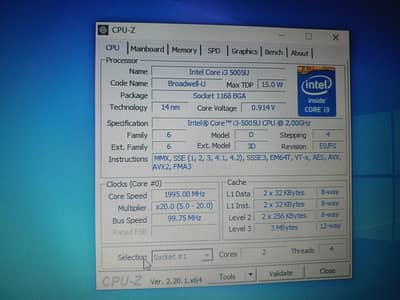 Dell latitude corei3  5th generation