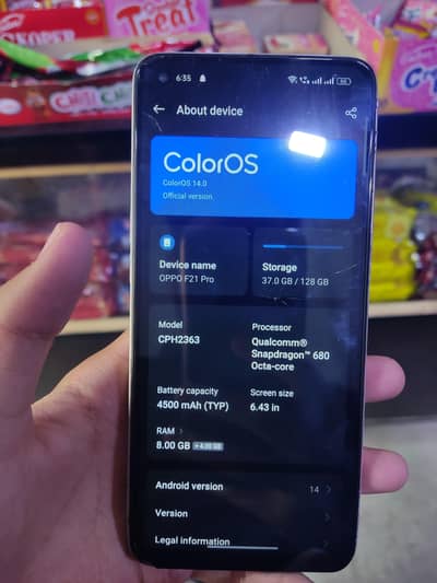 OPPO F21