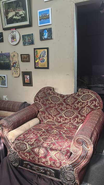 3 seater and 2 single sofa