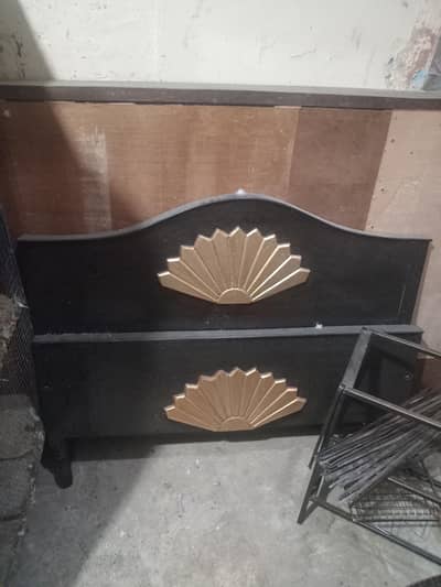 wooden single bed for sale