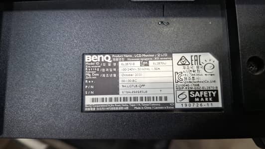 BENQ 28 Inch Monitor