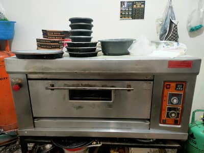 Pizza Deck oven, with stand