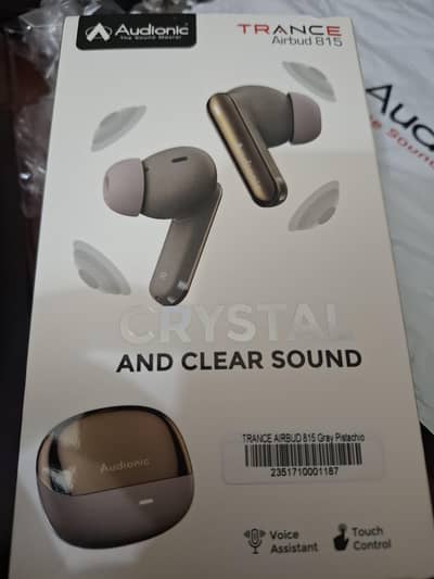 audionic Trance Airbud 815 ANC ENC Quad Mic 120 hours
