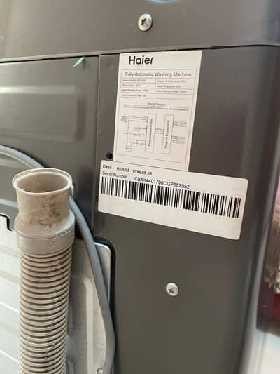 Haier Washing Machine 9.5 kg