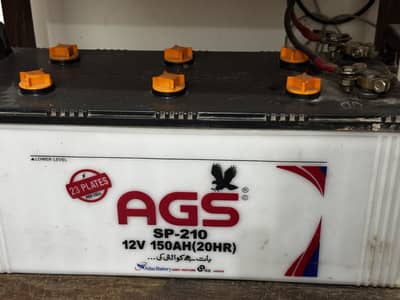 Ags battery Sp 210 23 plates