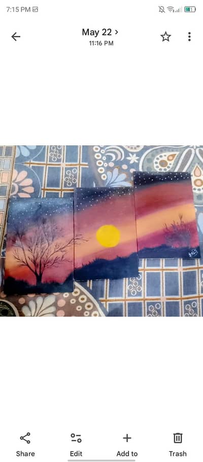 "Handmade Acrylic Painting | Wall Decor | Original Artwork"
