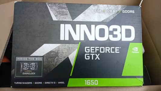 G force 1650 graphics card 4gb