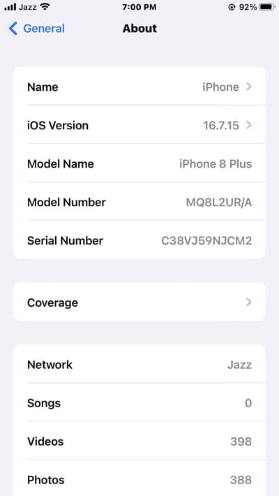 Apple iPhone 8 Plus
