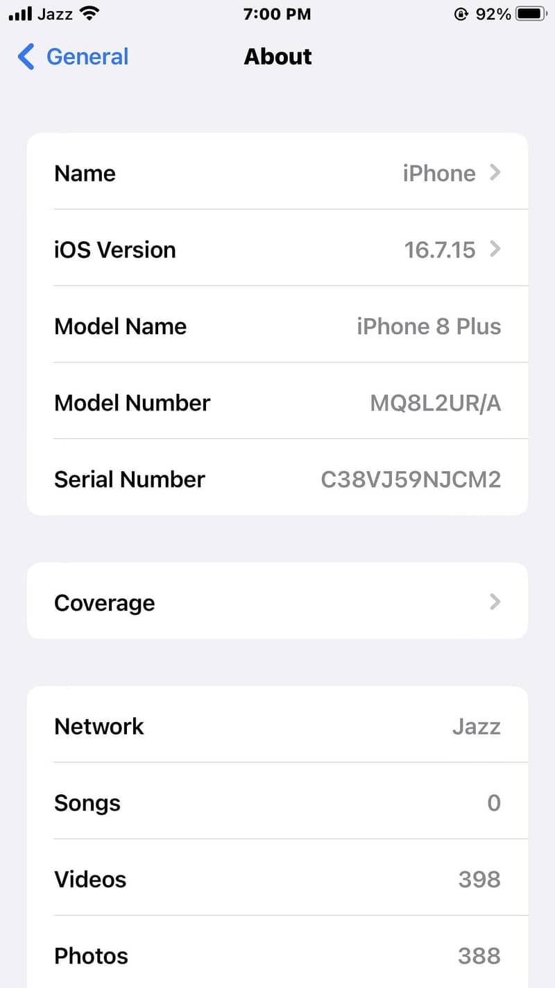 Apple iPhone 8 Plus 0